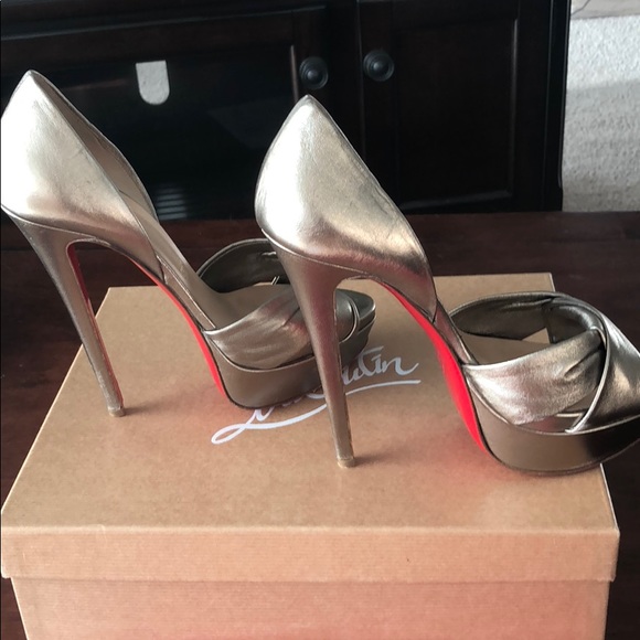Christian Louboutin Volpi 150 - gold - Picture 4 of 8
